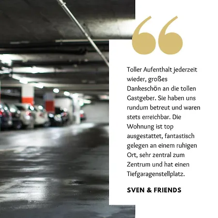 Kitchenroombed - City-lage I Nahe Hbf I Aufzug I Tiefgarage I Terrasse I Business - Travel - Family Галль