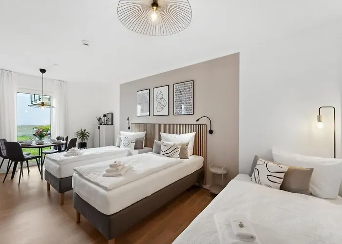 Kitchenroombed - City-lage I Nahe Hbf I Aufzug I Tiefgarage I Terrasse I Business - Travel - Family Apartment *