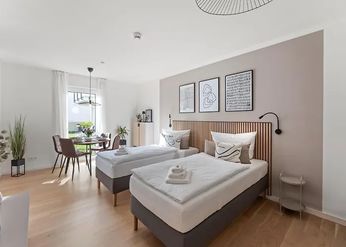 Apartment Kitchenroombed - City-lage I Nahe Hbf I Aufzug I Tiefgarage I Terrasse I Business - Travel - Family Halle (Saale)