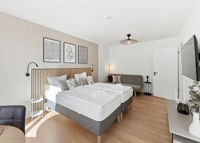 Kitchenroombed - City-lage I Nahe Hbf I Aufzug I Tiefgarage I Terrasse I Business - Travel - Family Daire