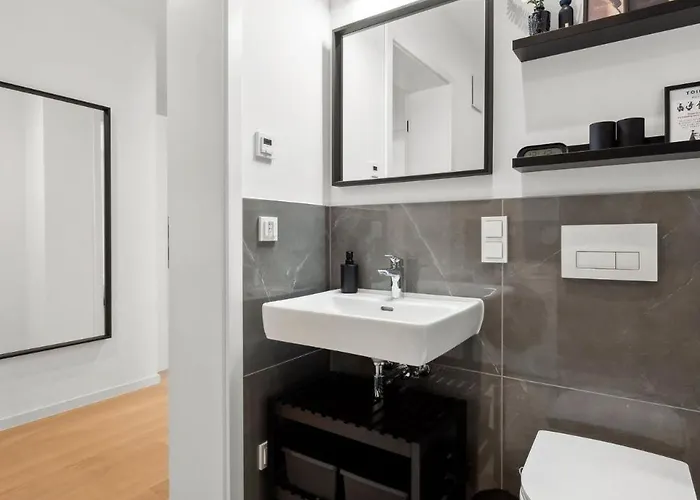 Kitchenroombed - City-lage I Nahe Hbf I Aufzug I Tiefgarage I Terrasse I Business - Travel - Family Halle (Saale)