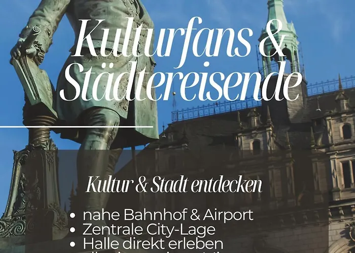 Kitchenroombed - City-lage I Nahe Hbf I Aufzug I Tiefgarage I Terrasse I Business - Travel - Family * Halle (Saale)